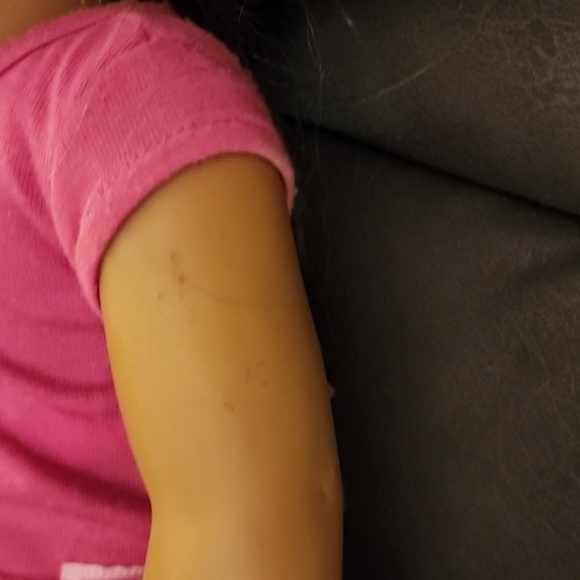 American girl doll  with Pink Heart Outfit - Picture 5 of 8